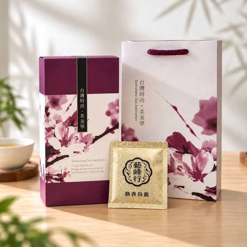 台灣高山茶包禮盒 25入｜3g平面茶包　商品照片 3
