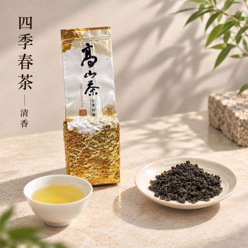 四季春茶（清香型/買2送1優惠）150g 四兩裝　商品照片 1