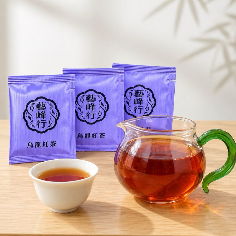 杉林溪烏龍紅茶包 50入｜3g平面速泡茶包　商品照片 1